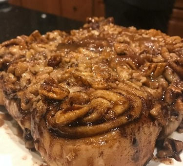 Serpent & Dove...and of all things, sticky buns.