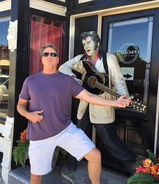 Bill Lusk and Elvis Presley