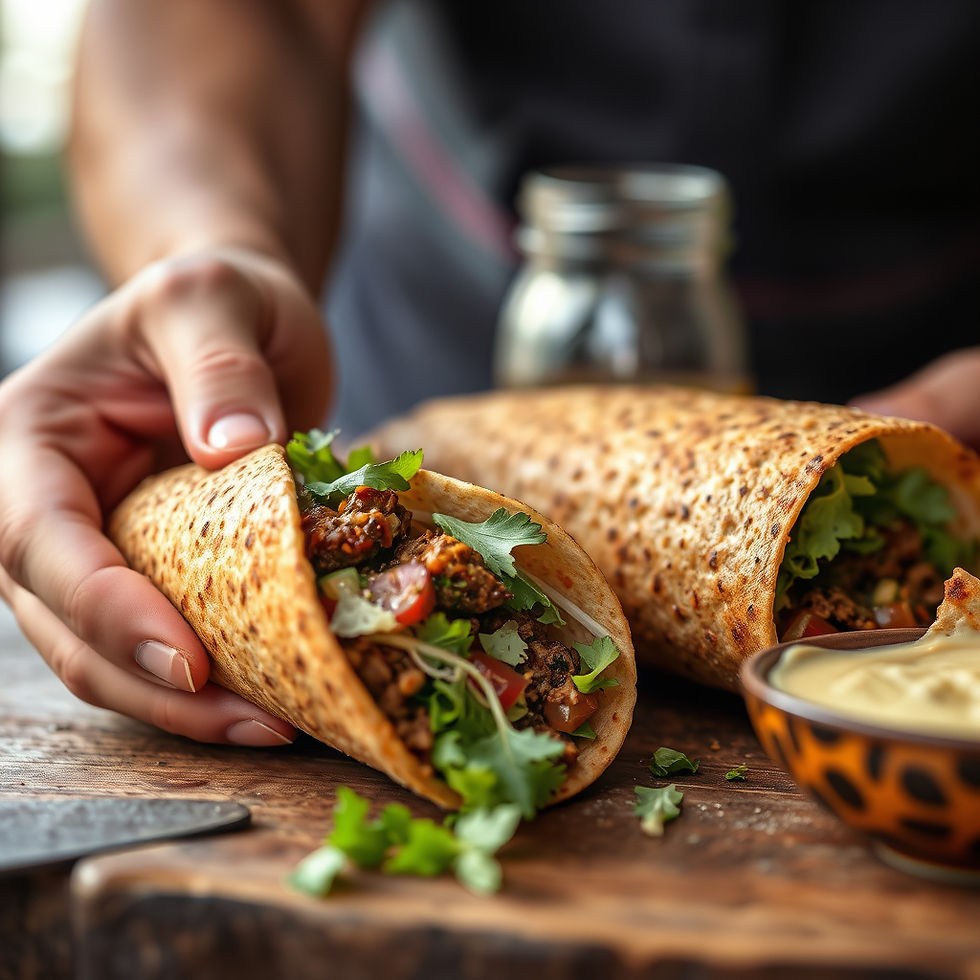 Thumbnail: Bitkisel Tantuni Glutensiz