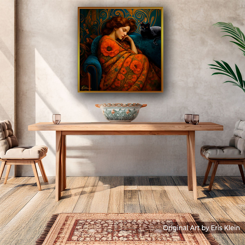 Thumbnail: Poppy Dreams | Canvas Print