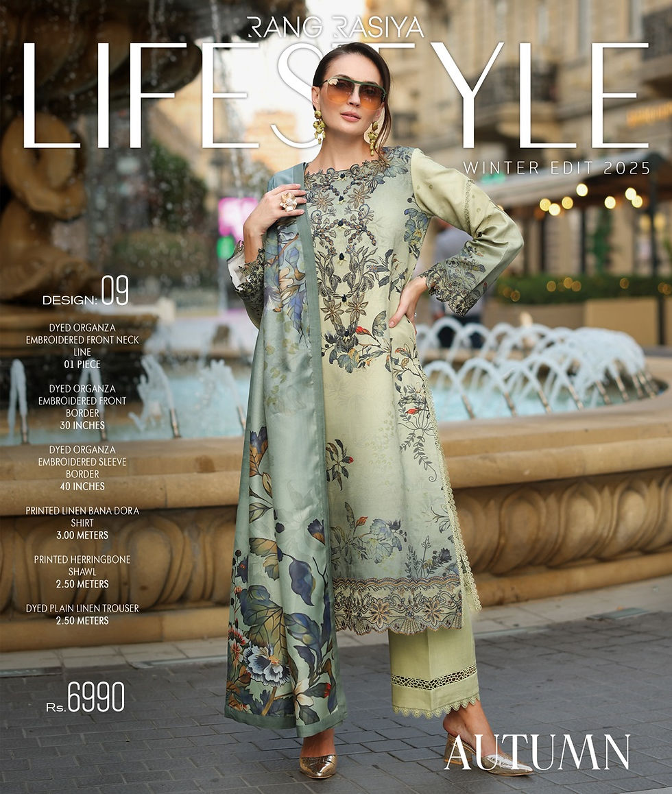 Thumbnail: RANG RASIYA - AUTUMN - LIFESTYLE WINTER EDIT 2025 - MOONLIGHT SAGE - DESIGN-09
