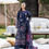Thumbnail: ZEDZEE CLOTHING LAWN STUDIO  Andaaz by Ramsha Z-1201 - BLUE Luxury lawn Vol 12