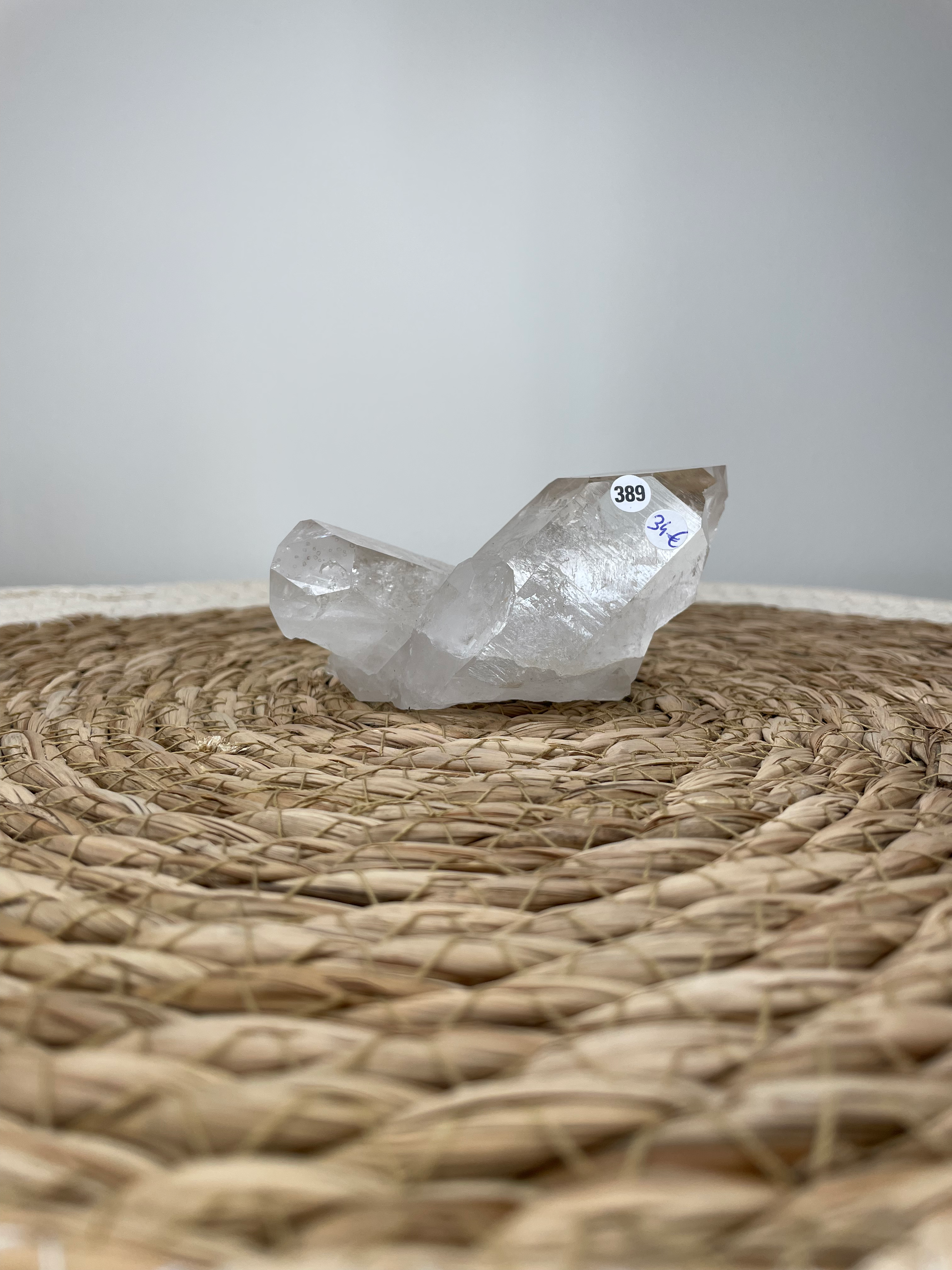 Cristal de roche druse #389