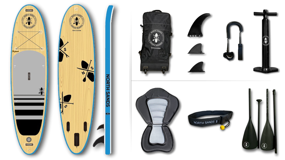 Thumbnail: Driftwood 10'6" - wood effect iSUP