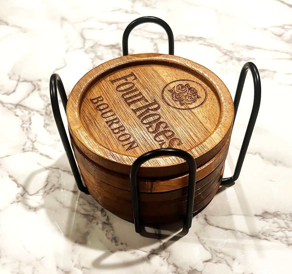 Thumbnail: Bourbon Coaster Set