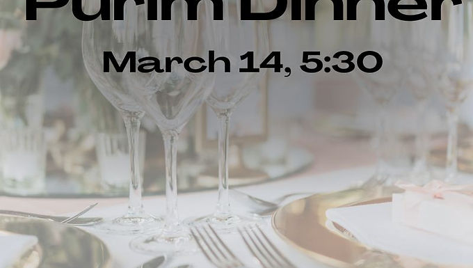 The Purim Dinner