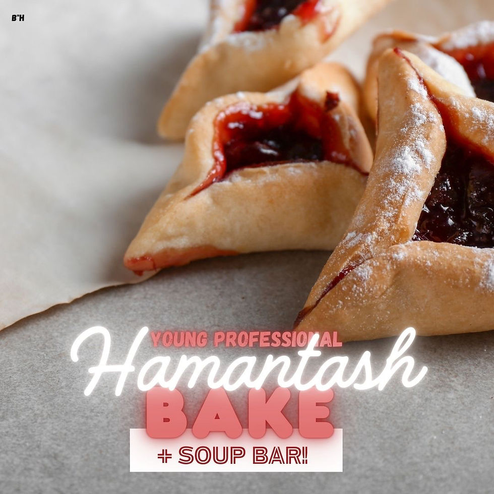 The YJP Hamantash Bake + Soup Bar
