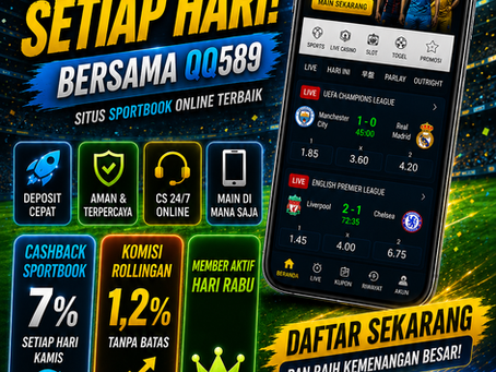 QQ589 Situs Sportsbook Online Terpercaya dengan Pasaran Bola Lengkap