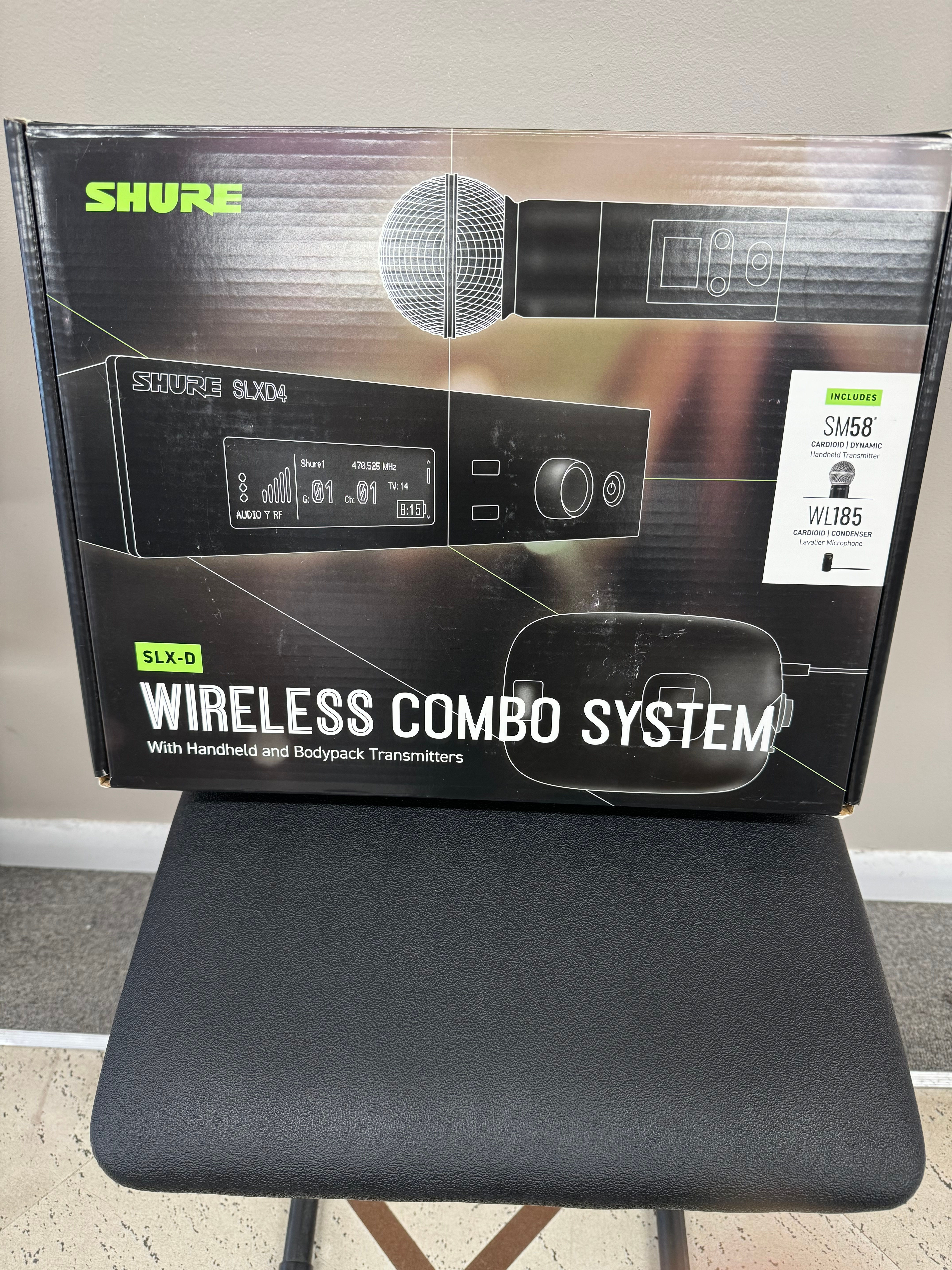 Shure SLX-D Wireless Combo System