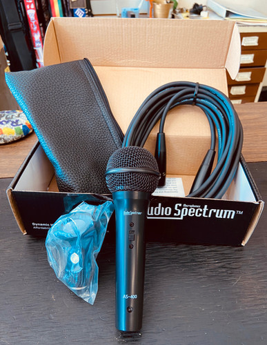 Audio Spectrum AS-400 Dynamic Handheld Microphone | familymelody