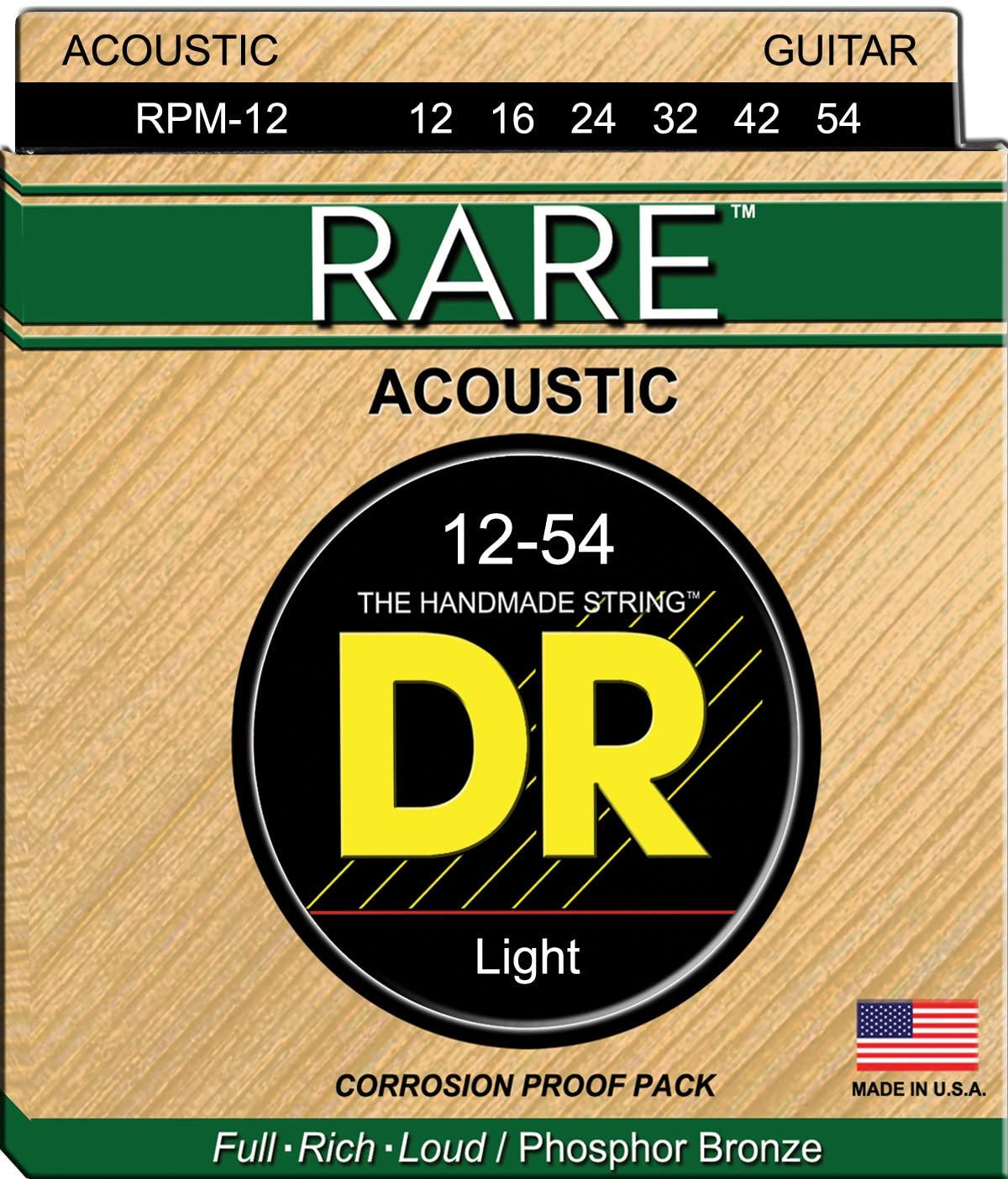 DR Acoustic Guitar Strings RARE
