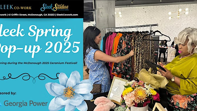 Sleek Spring Pop-up Market 2025