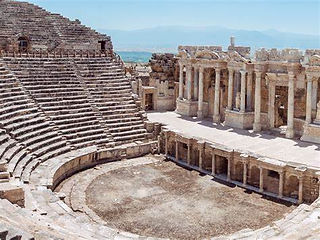 Hierapolis City Ruin in Pamukkale