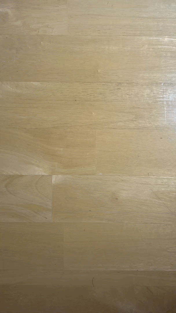 Earrings made from hardwood scraps