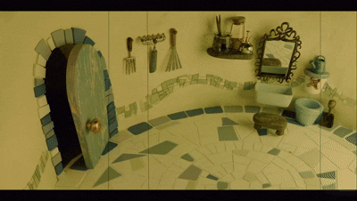 Bathroom for plants. Designed, modeled, and animated in Blender.