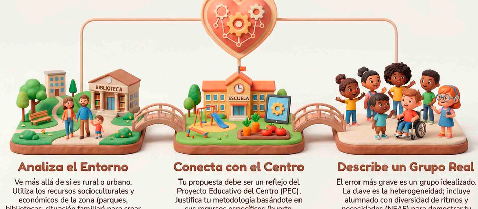 Contextualizar tu programación de Infantil paso a paso: centro educativo, entorno y grupo-clase