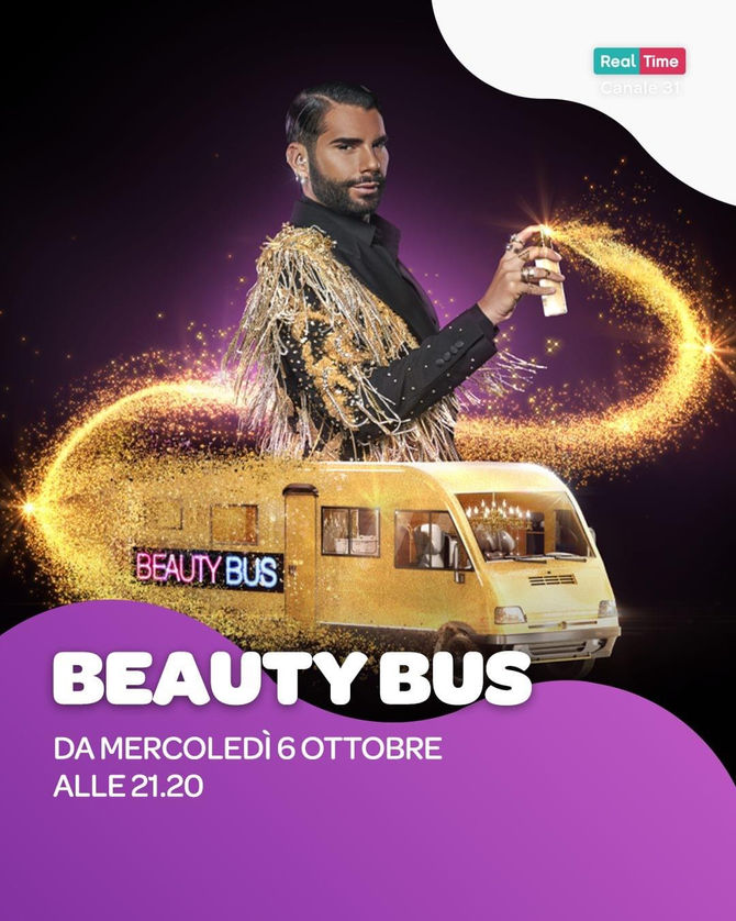 Beauty Bus, il nuovo format originale Pesci Combattenti, sbarca su Real Time (canale 31)!