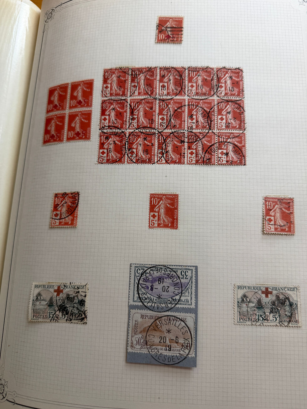 Thumbnail: Lot 1833 - Collection FRANCE 1 gros album dt VARIÉTÉS 1849-1960