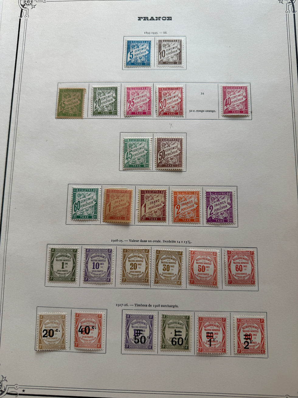 Thumbnail: Lot 1830 - Collection FRANCE (Blocs-feuillets dt CITEX, TAXE, Préo, Fm) +++