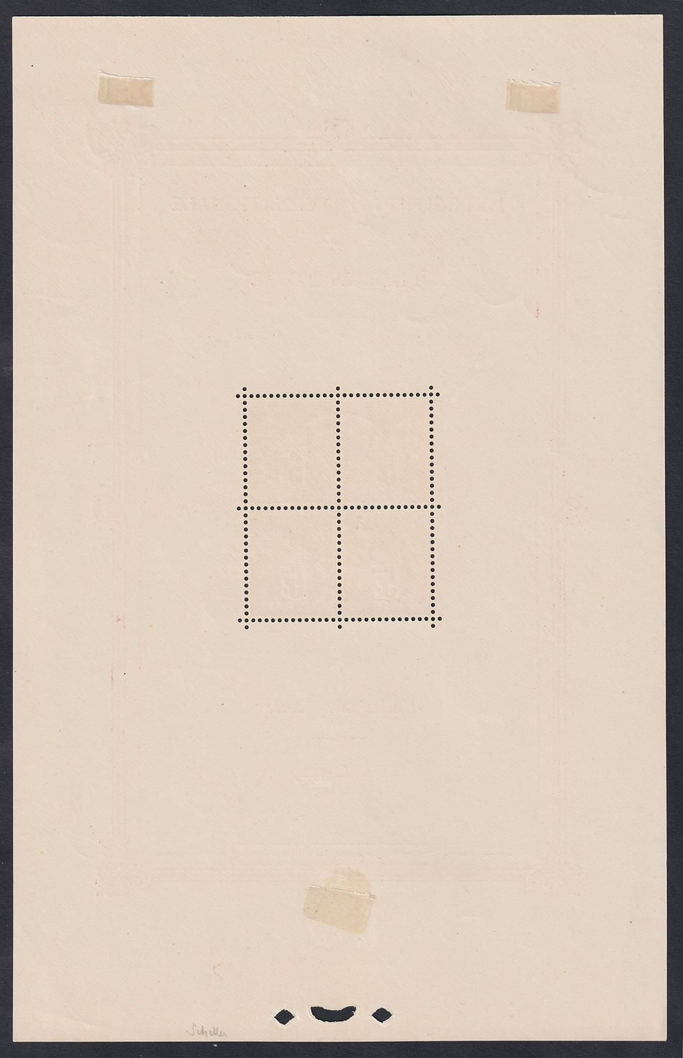 Miniature : Lot 1842 - Bloc-feuillet n°1 BF1 PARIS 1925 neuf* coeur ** TB- Signé Scheller