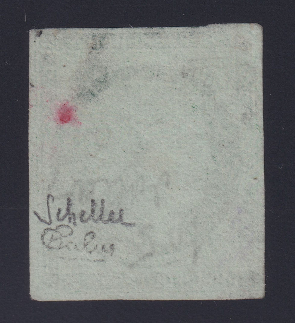 Miniature : Lot 1779 - n°2 Cérès 15c vert neuf (*) BELLE NUANCE aminci - Certificat Scheller