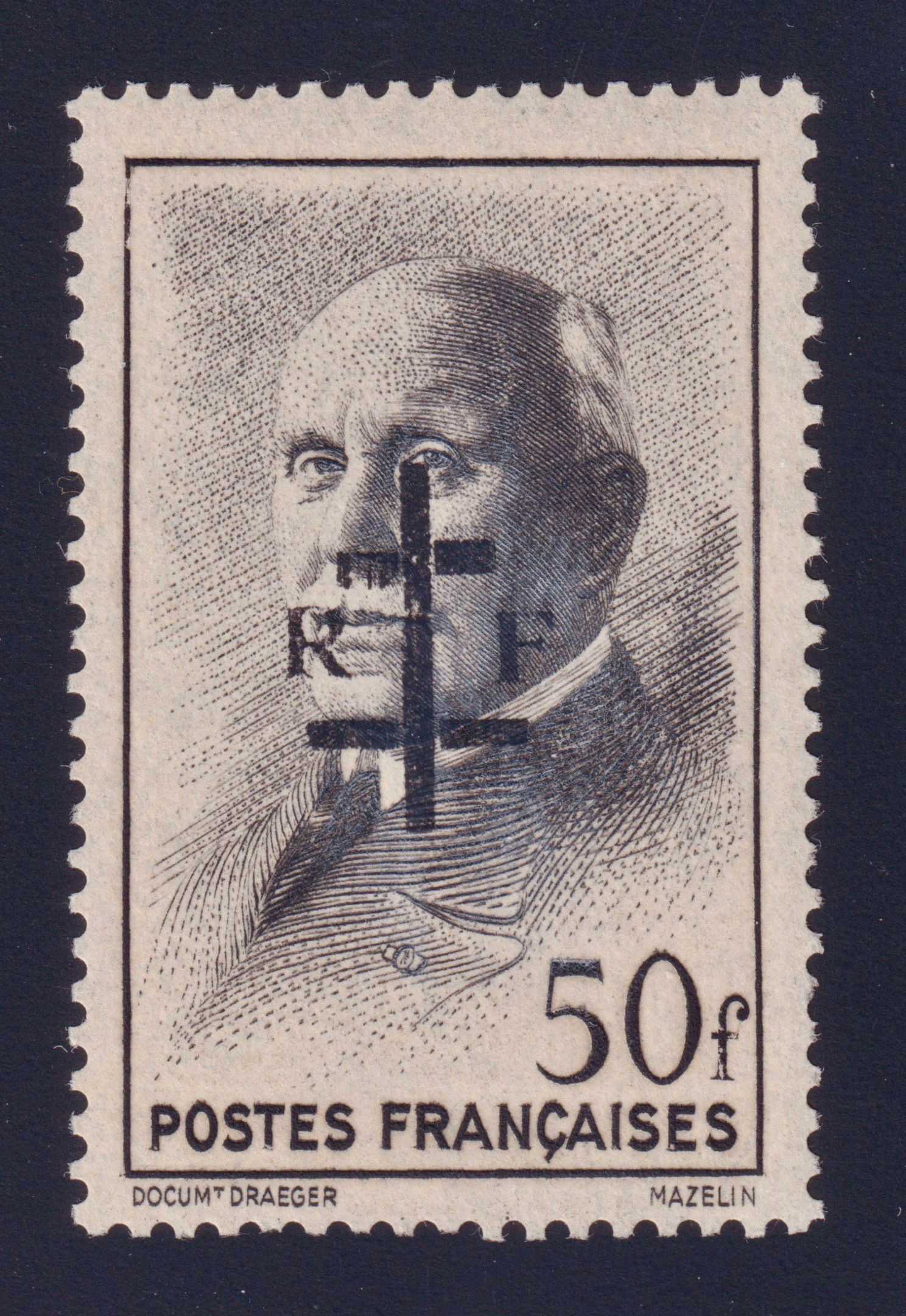 Lot 1623 - Libération (La charité s/ Loire) 50fr Pétain n°24 TB neuf* - Signé
