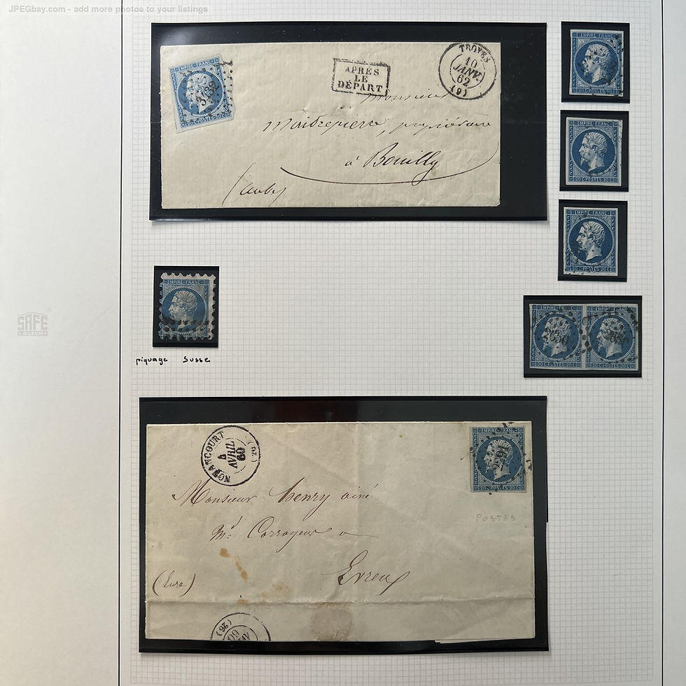 Miniature : Lot 1792 - Collection de France 5 albums 1849-1989 dt n°9,15,33,49,76,LIBÉRATION