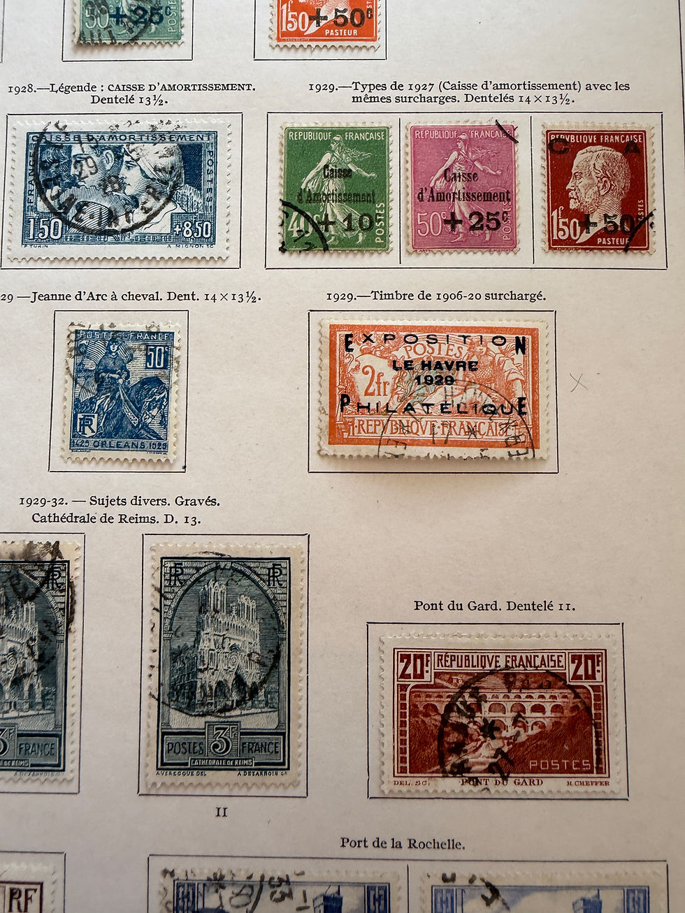 Miniature : Lot 1829 - Collection FRANCE assez complète 1849-1961 dt n°1 à 6,18,33,44,155+++