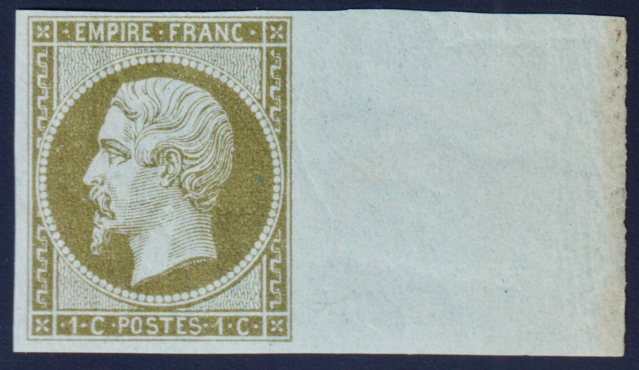Lot 2111 - n°11 Napoléon 1c BORD DE FEUILLE neuf** TB SUP - Signé Scheller