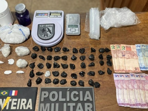Homem é preso por suspeita de tráfico de drogas no bairro Nova Esperança, em Oiapoque