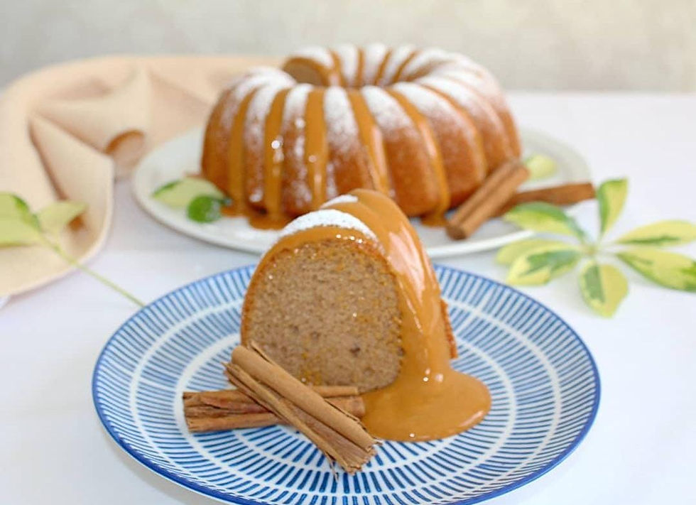 Bolo caseirinho de churros