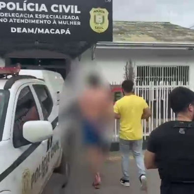 Homem é preso por descumprir medida protetiva e agredir ex-companheira em Macapá