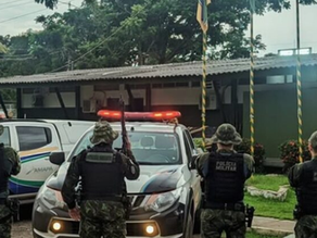 Homem é preso após arrombar oficina mecânica e furtar objetos no bairro Central