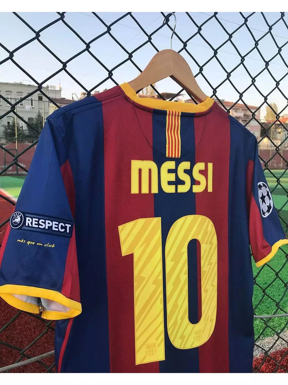 2012-13 - Barcelone - Maillot Extérieur - Manches longues - Messi 10 - L | Aura Football Shirts 2012-13 - Barcelone - Maillot Extérieur - Manches longues - Messi 10 - L | Aura Football Shirts