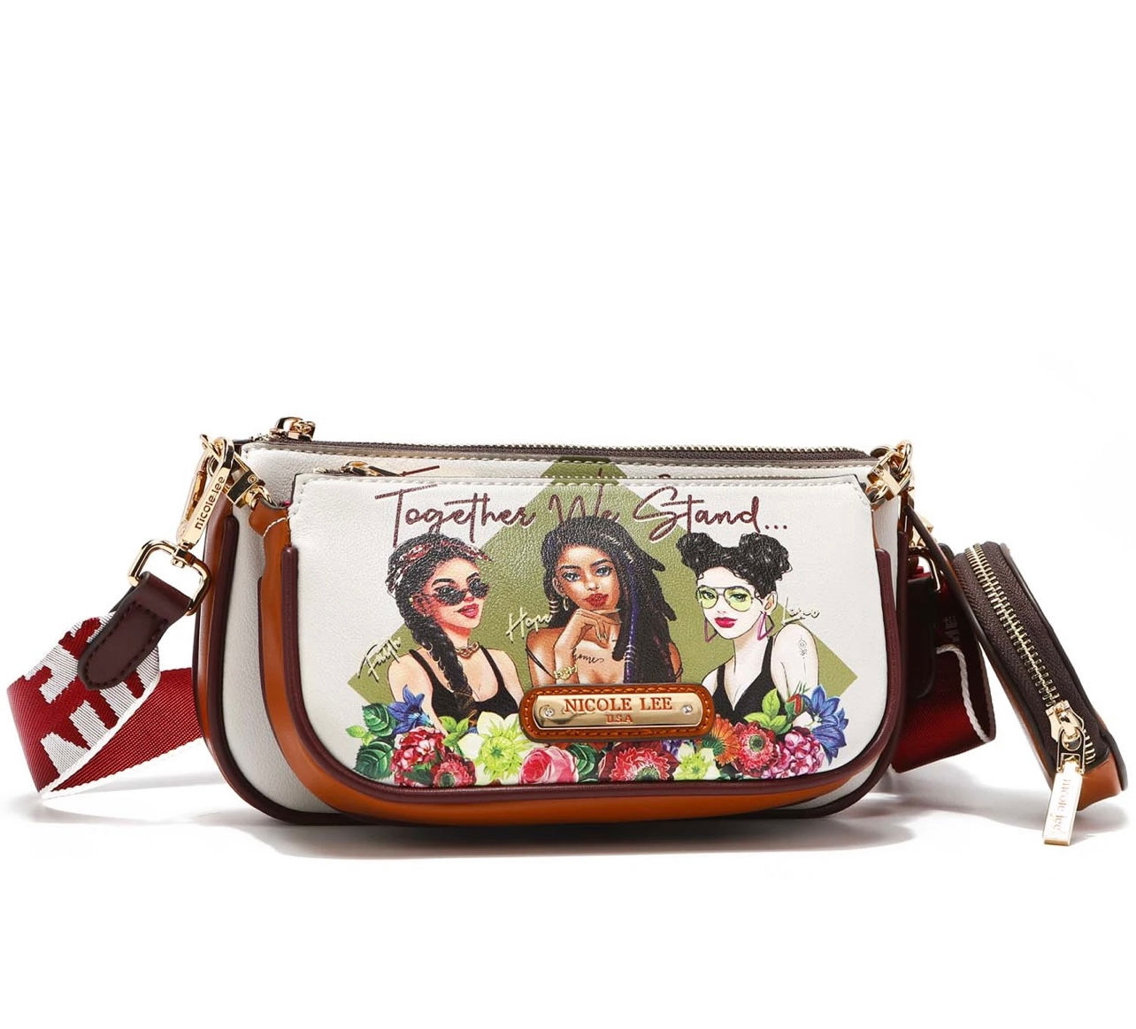 TOGETHER WE STAND FREE 3 PIECE CROSS BODY