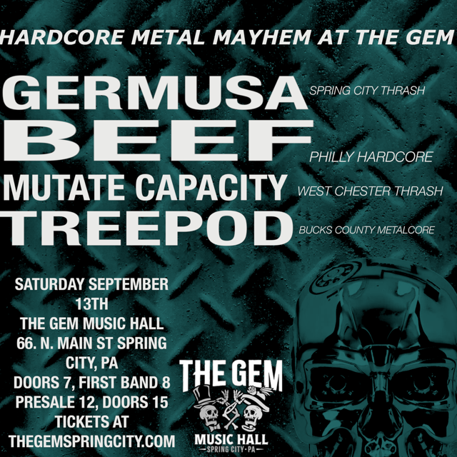 GermUSA with Beef, Mutate Capacity, and Treepod