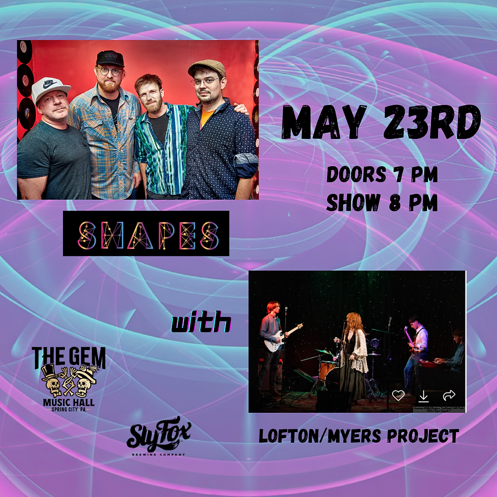 Shapes with Lofton/Myers Project