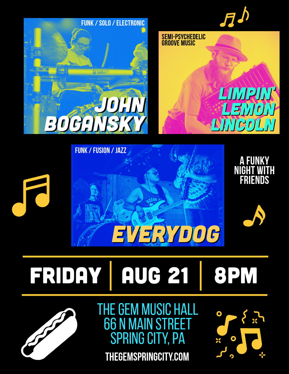 John Bogansky with Limpin' Lemon Lincoln and EveryDog