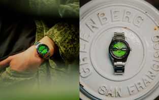 1970年代にタイムソナーの愛称で親しまれた自動巻クロノグラフをベースにした、HUFの特別仕様が発売