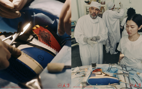 「URAHARA STITCH（ウラハラ・ステッチ）」をテーマにしたUNION × FRAGMENTのAIR JORDAN 1が発売。  