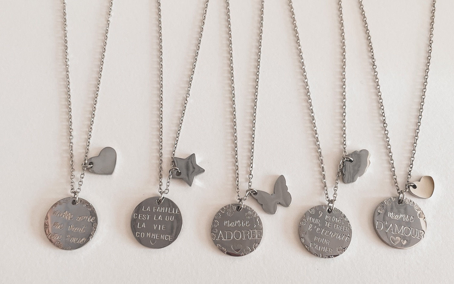 Collier « Message »