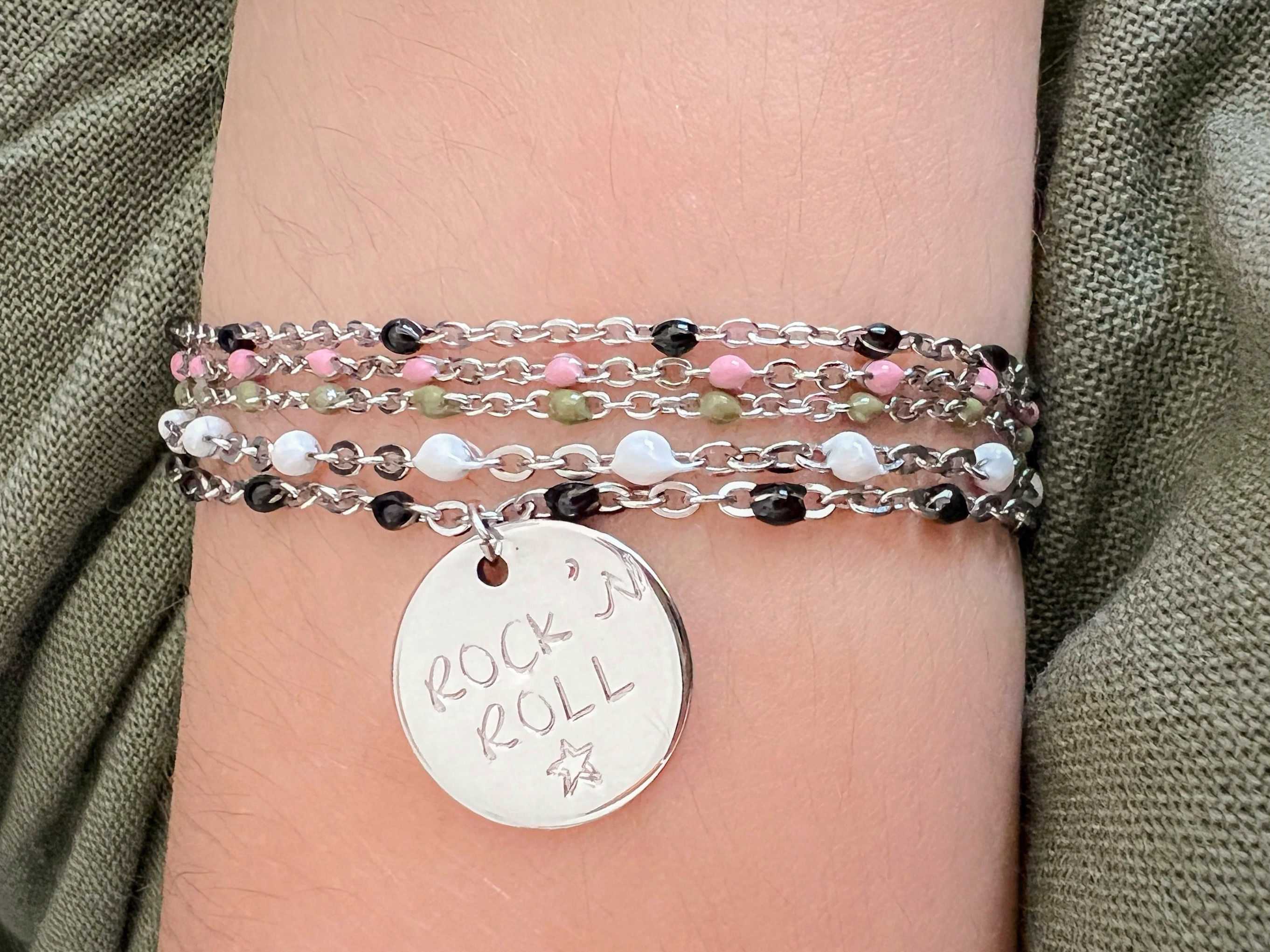 bracelet "couleur message" à l'unité