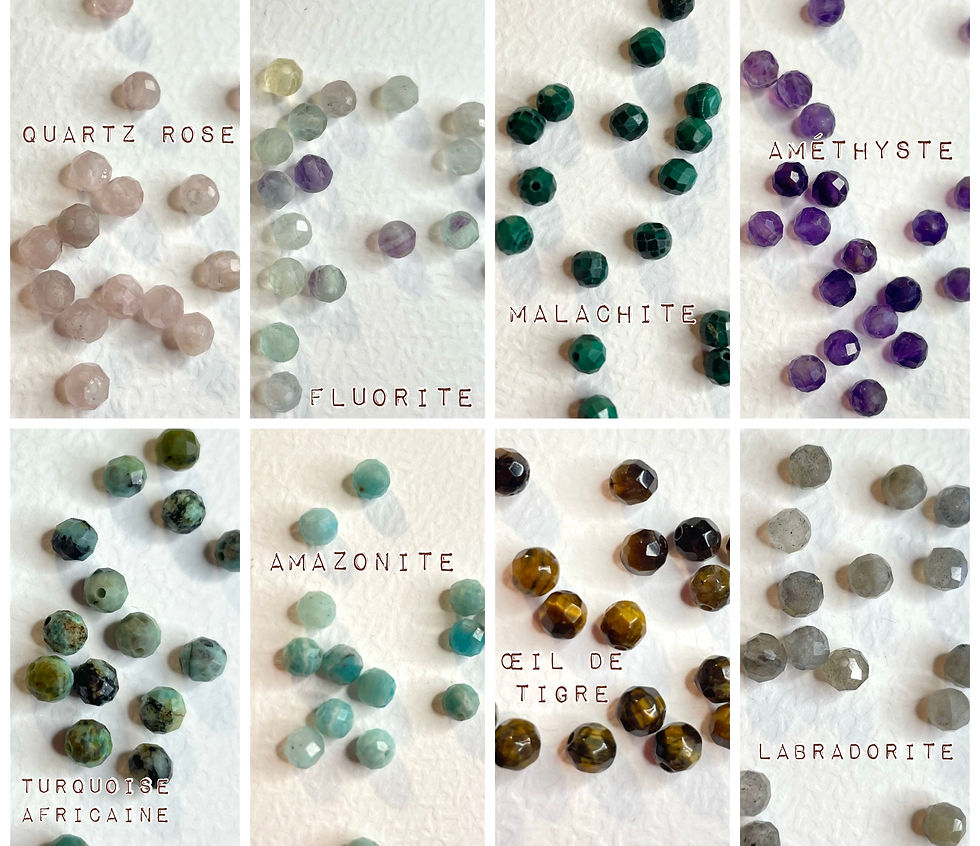 Miniature : collier "trilogie"