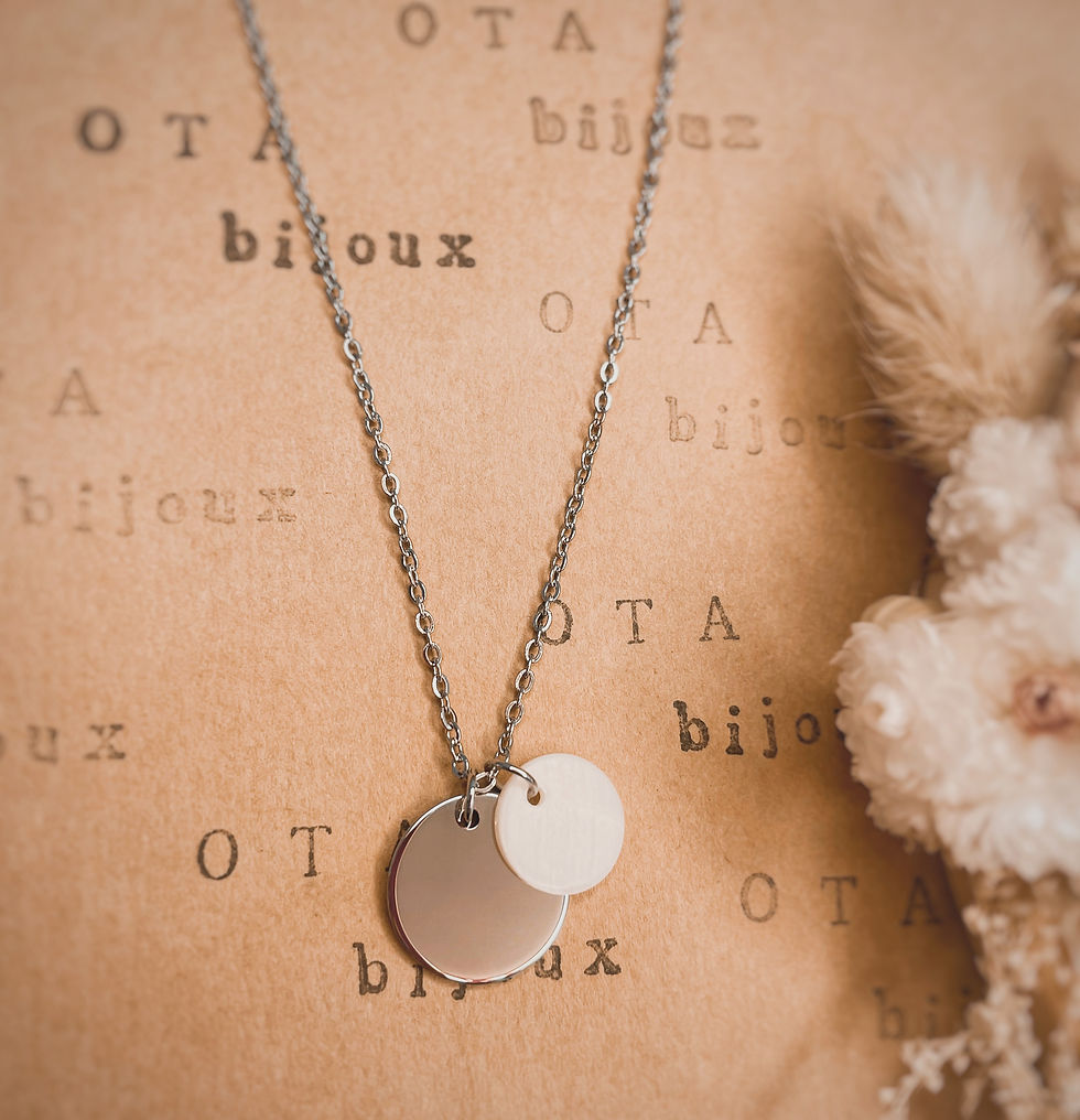 Miniature : Collier « lune »