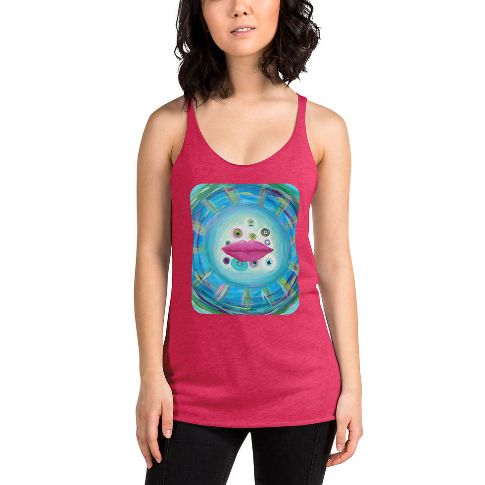 Thumbnail: Women's Racerback Tank - "See Through It"