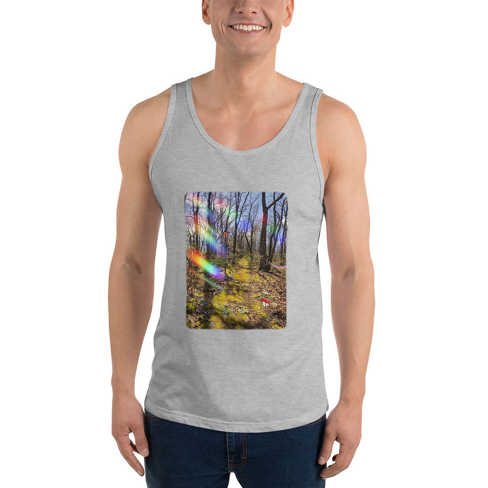 Thumbnail: "The Path Ahead is Mossy" - Unisex Tank Top