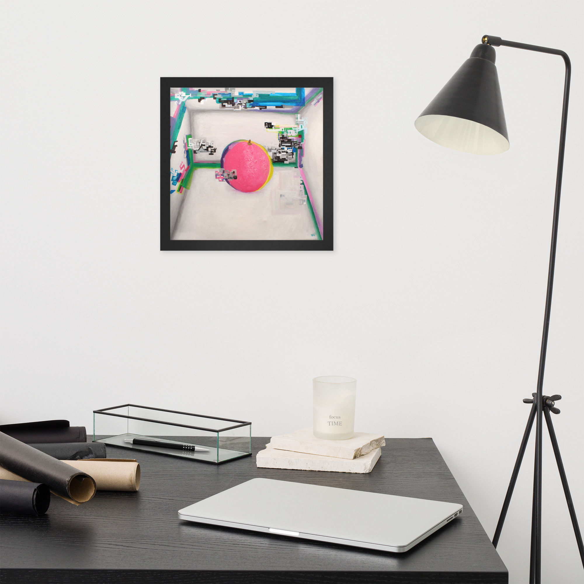 "The Glitch" - Framed Print