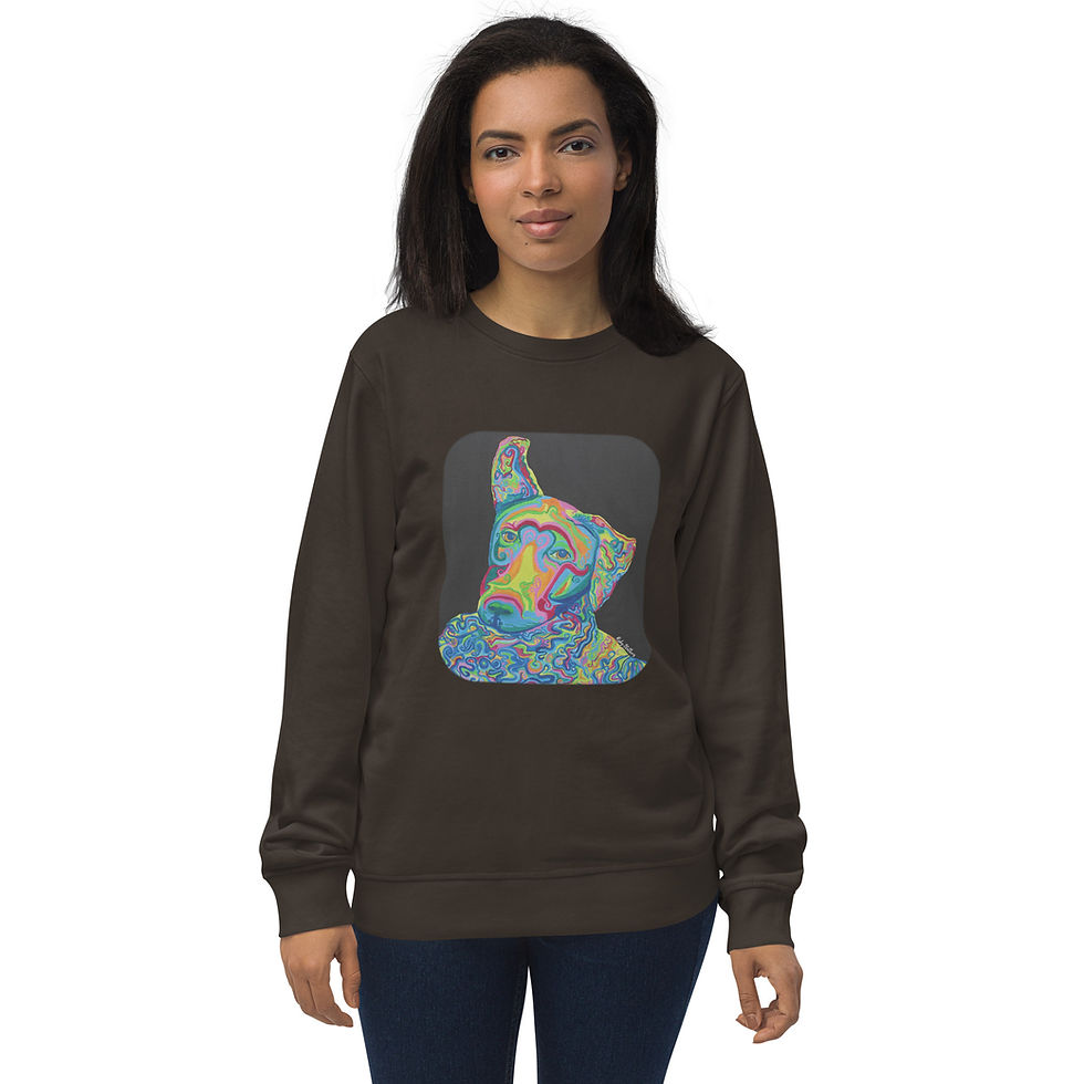 Thumbnail: "Lana Feeling Funky" - Unisex organic sweatshirt