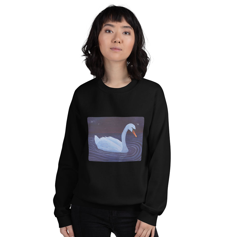 Thumbnail: "Gently Floating" - Unisex Sweatshirt