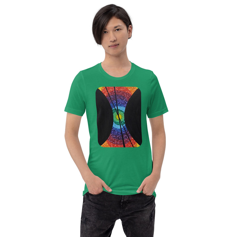 Thumbnail: Short-Sleeve Unisex T-Shirt - "Wandering Mind"